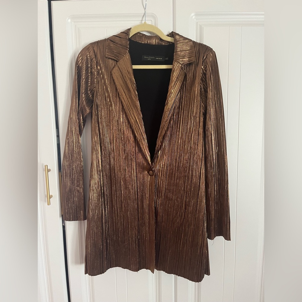 House of Harlow 1960 - Lee Jacket in Bronze - Size XS